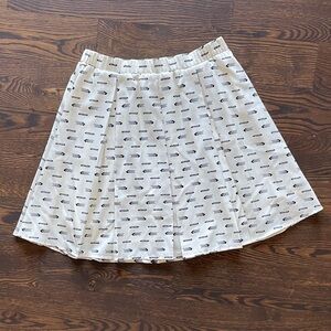 Off-White Pleated Women's Skirt